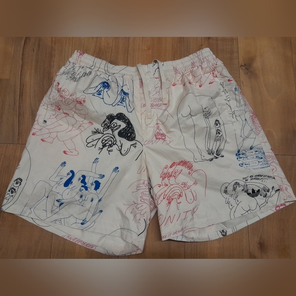 Adidas x Unity Men's Shorts LGBTQ PRIDE ~~~~~RARE ---- Size Large